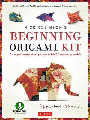 cover image of Nick Robinson's Beginning Origami Kit Ebook